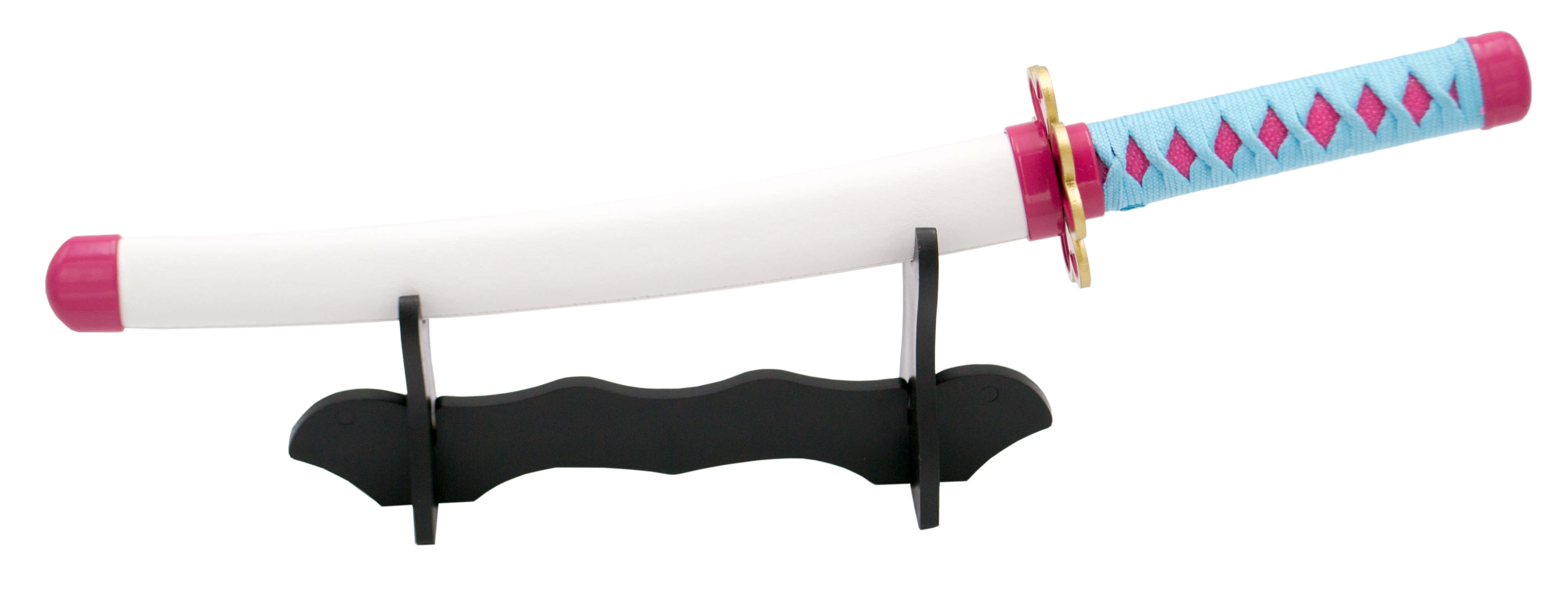 Mini Katana blanca y rosa de Kanroji Mitsuri