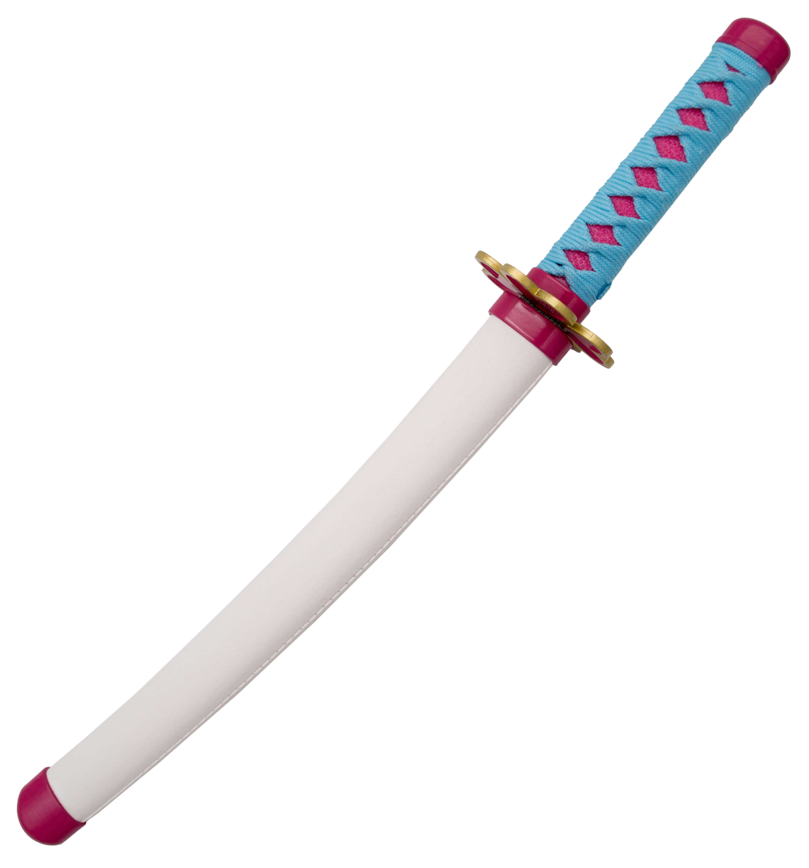 Mini Katana blanca y rosa de Kanroji Mitsuri
