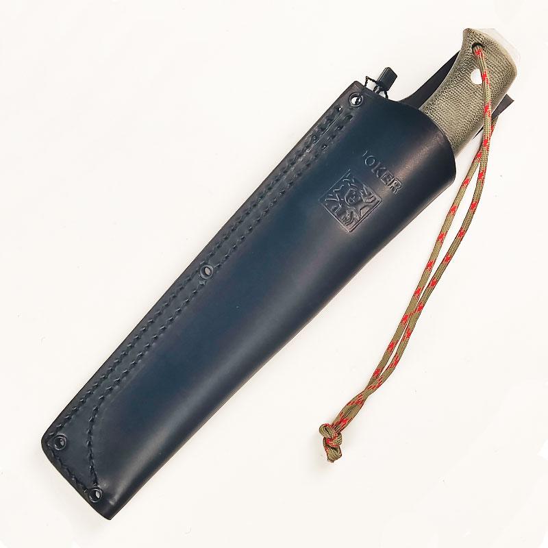 Couteau de camp Joker Nomad 6.5 micarta vert