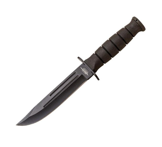 Cuchillo de combate JKR drop point total black