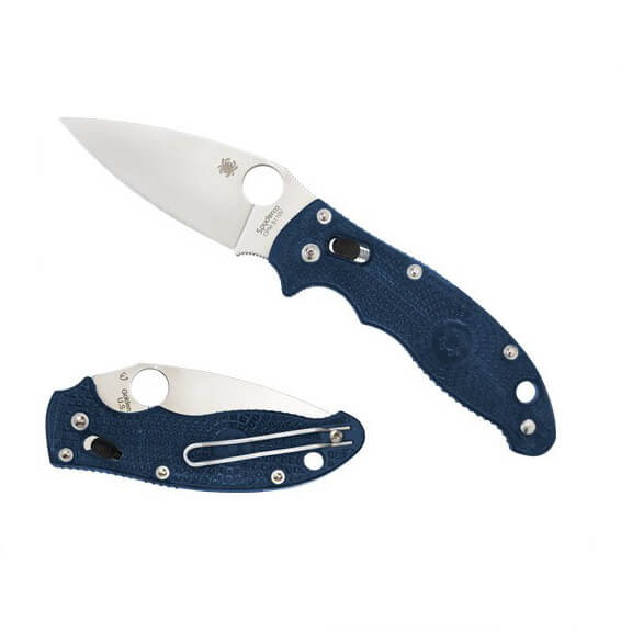 Canivete MANIX 2 com cabo de fibra de vidro azul e lâmina CPM S110V com fio liso