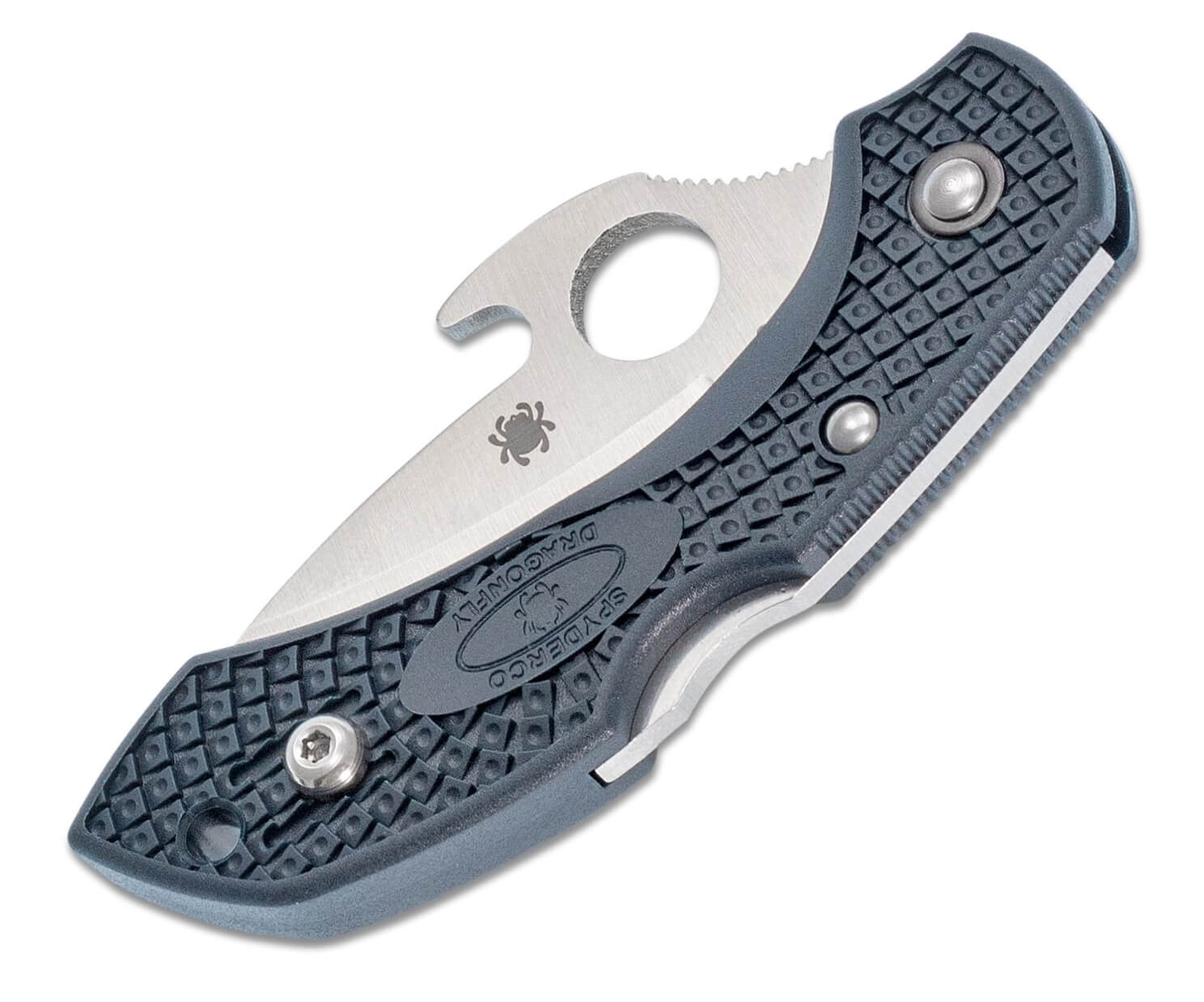 Spyderco Dragonfly 2 Emerson Opener knife with gray FRN handle