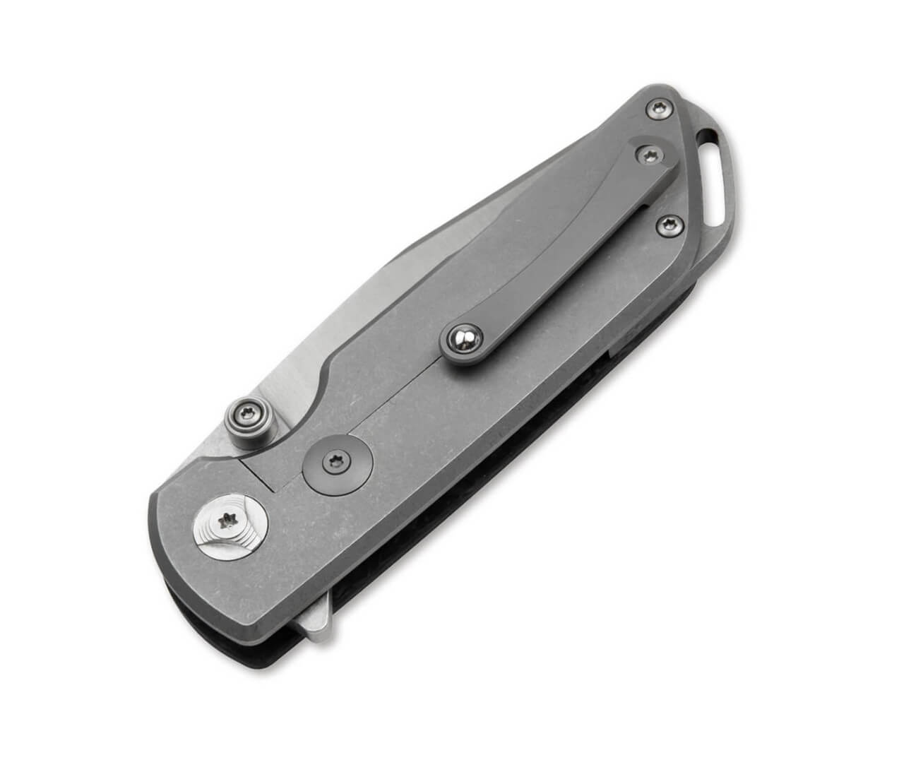 Coltello da collezione Boker Sherman EDC con lama MagnaCut e manico in fibra di carbonio