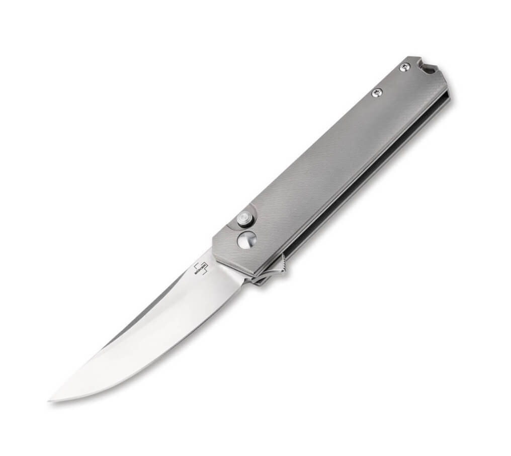 Boker Plus Kwaiken Push Button Flipper una navaja táctica de acer...