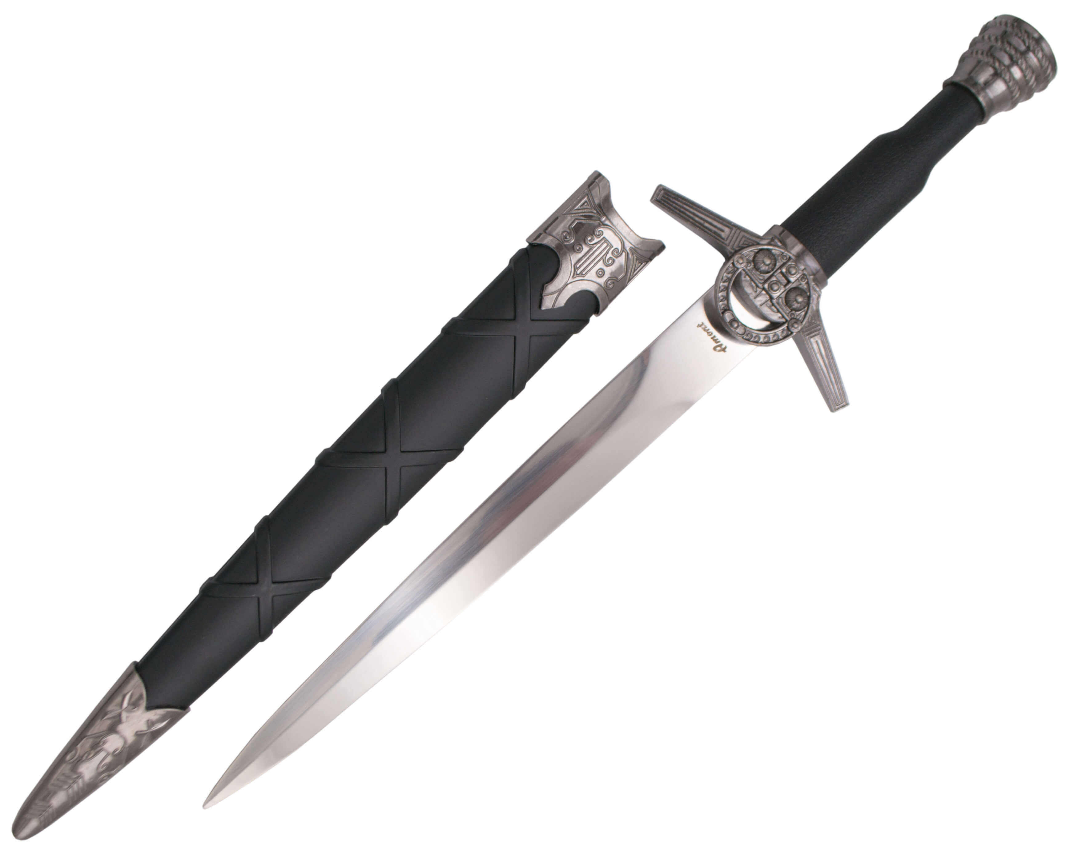 Réplica en daga de espada de acero de The Witcher