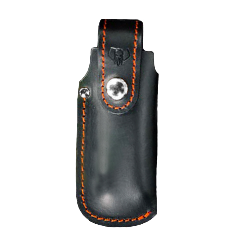 Cudeman MT4 Überlebensmesser mit Griffen aus Micarta-Segeltuch und Lederscheide