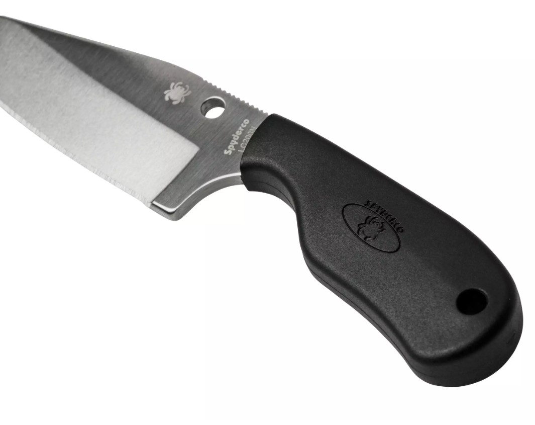 Couteau Spyderco Subway Bowie avec lame en acier LC200N de 7,5 cm