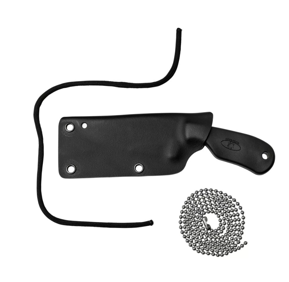 Couteau Spyderco Subway Bowie avec lame en acier LC200N de 7,5 cm