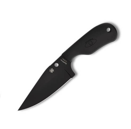 Coltello Spyderco Subway Bowie con lama in acciaio LC200N nera da...