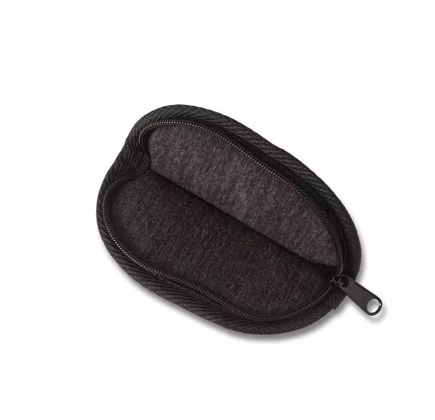 Spyderco piccolo fodero per coltelli da tasca in nylon nero con cerniera