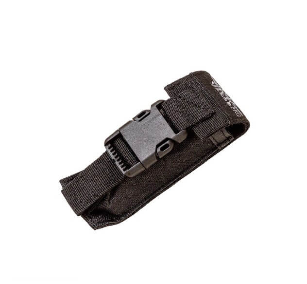 Navaja de rescate JKR PRO 10020 con mango de G10 negro y hoja de 9.5 cm con recubrimiento de titanio