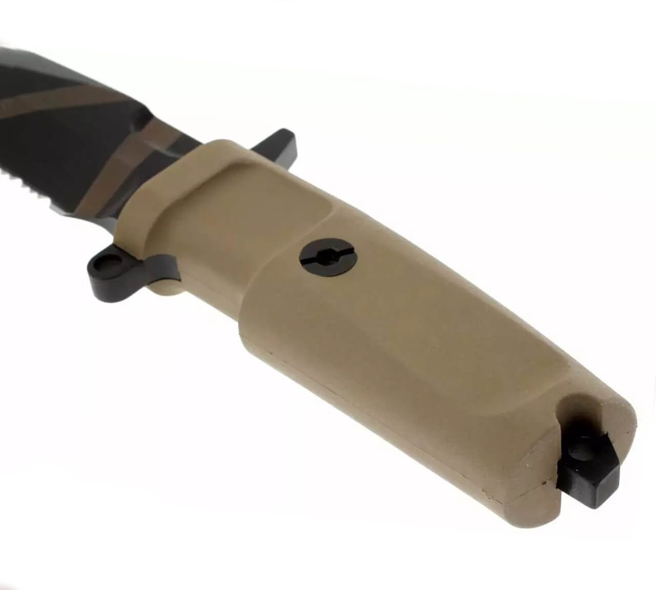 Cuchillo táctico Extrema Ratio Fulcrum C Desert Warfare con hoja de acero Böhler N690