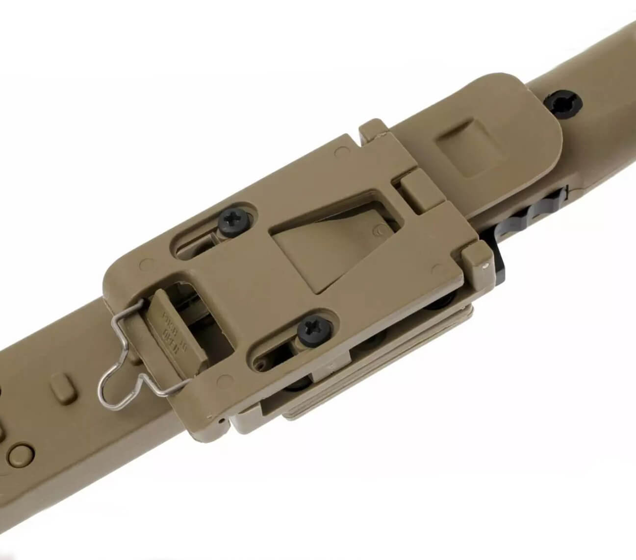 Cuchillo táctico Extrema Ratio Fulcrum C Desert Warfare con hoja de acero Böhler N690