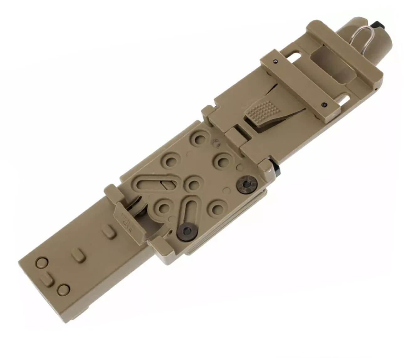 Cuchillo táctico Extrema Ratio Fulcrum C Desert Warfare con hoja de acero Böhler N690