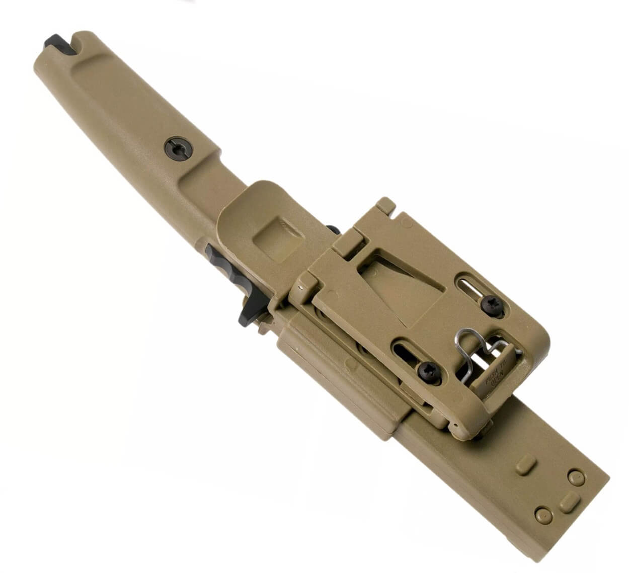 Cuchillo táctico Extrema Ratio Fulcrum C FH Desert Warfare con hoja de acero Böhler N690