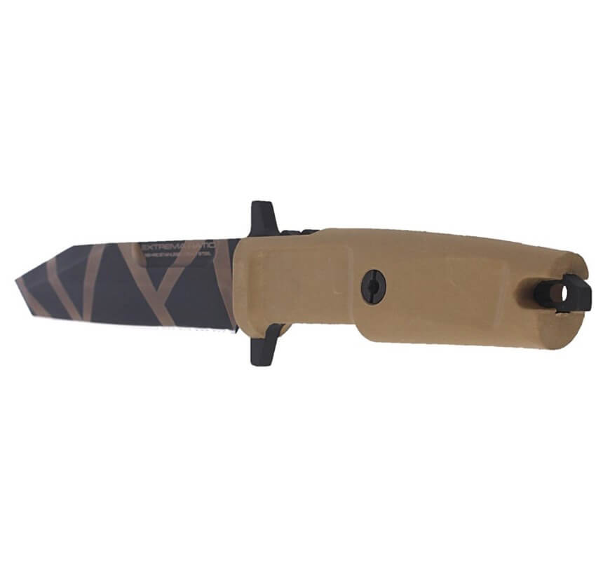 Faca tática Extrema Ratio Fulcrum S Desert Warfare com cabo forprene