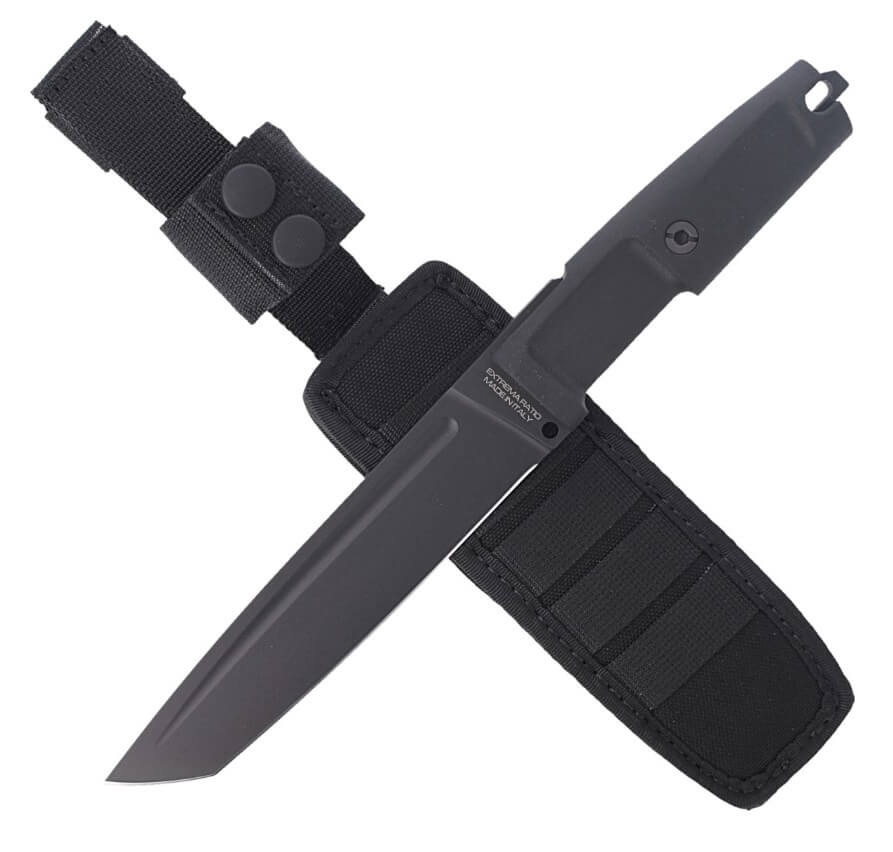 Couteau militaire Extrema Ratio T4000 S Noir avec lame de 174 mm