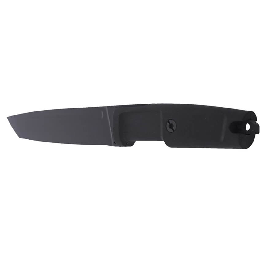 Couteau militaire Extrema Ratio T4000 S Noir avec lame de 174 mm