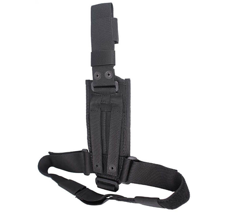 Cuchillo militar Extrema Ratio Ontos con hoja negra y funda negra