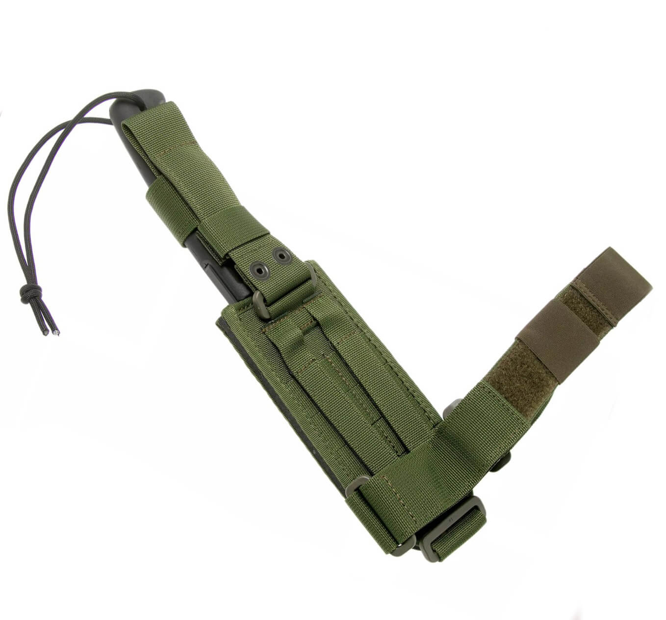 Cuchillo táctico y de supervivencia Extrema Ratio Selvans con funda verde