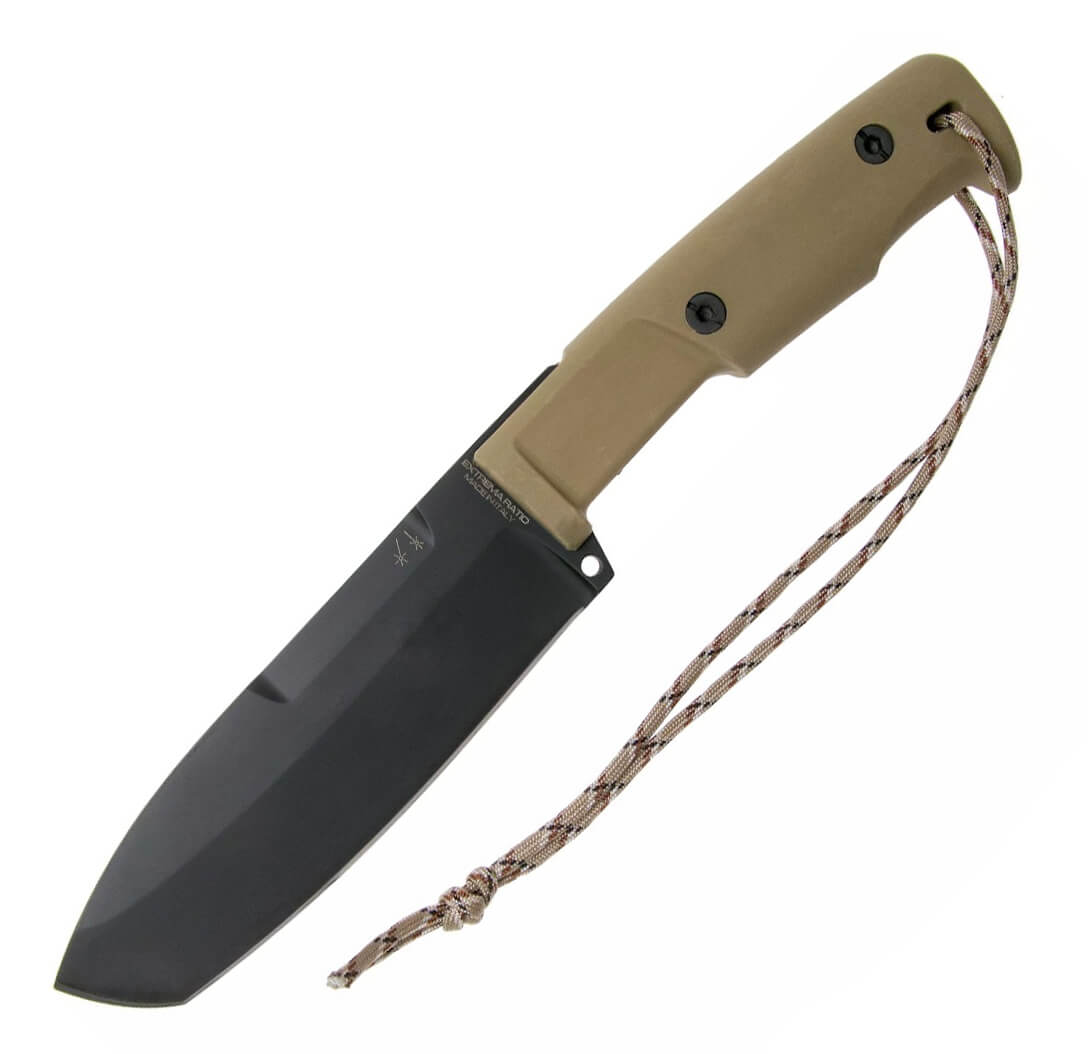 Cuchillo táctico y de supervivencia Extrema Ratio Selvans con man...