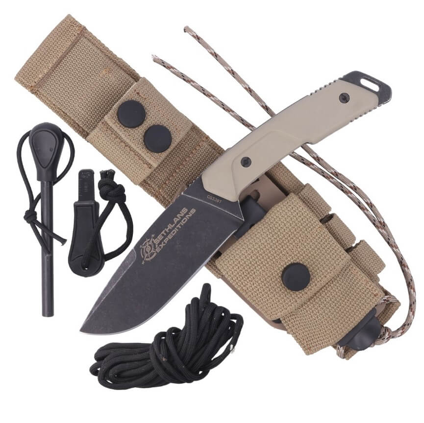 Couteau tactique et de survie Extrema Ratio Sethlans Expeditions avec acier Böhler N690