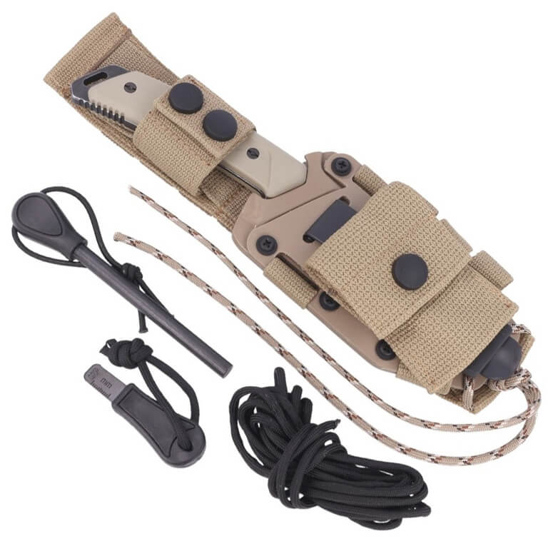 Couteau tactique et de survie Extrema Ratio Sethlans Expeditions avec acier Böhler N690