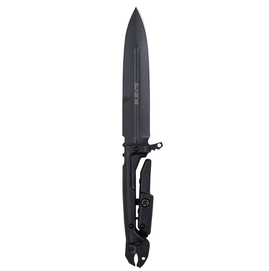 Cuchillo de combate Silente Extrema Ratio con hoja de acero Böhler N690