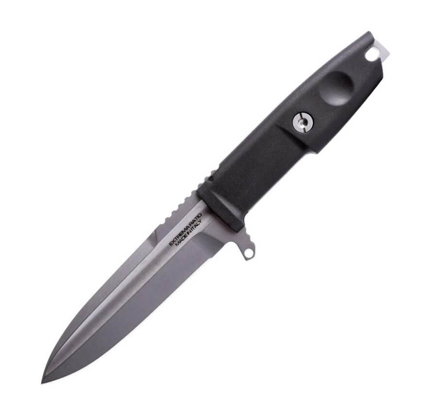Cuchillo de combate Extrema Ratio Defender 2 Stone Washed con hoj...