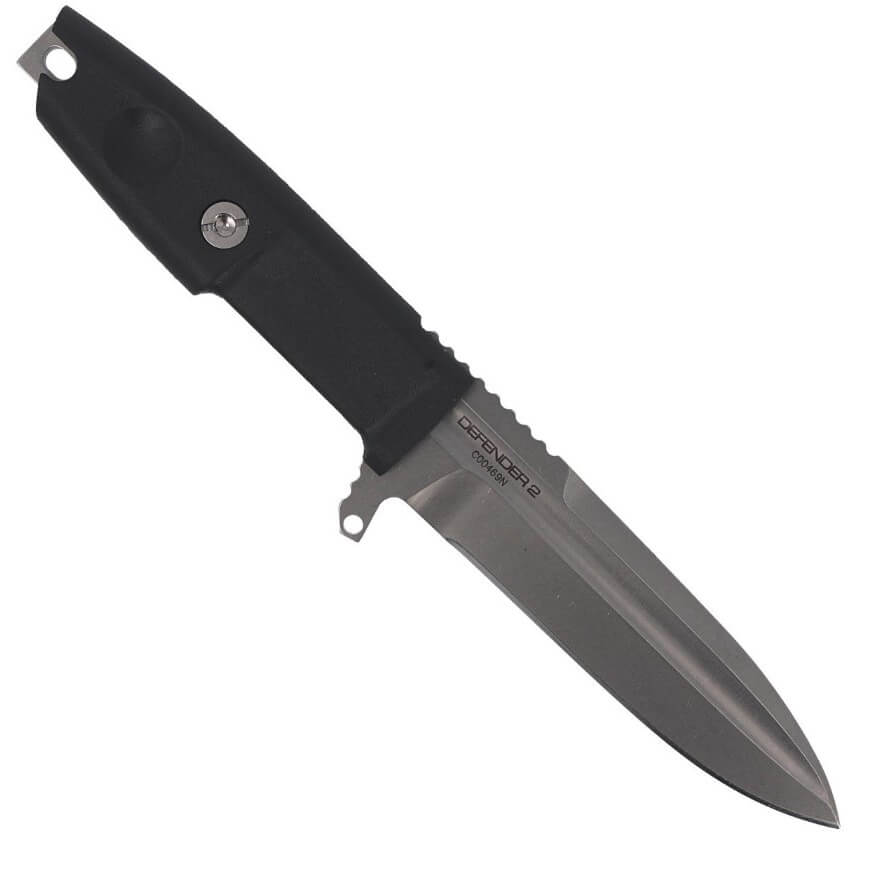 Couteau de combat Extrema Ratio Defender 2 Stone Washed avec lame de 118mm
