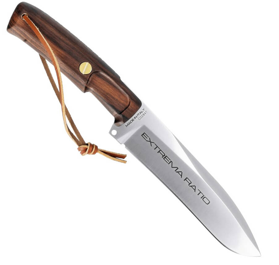 Cuchillo de caza Extrema Ratio Dobermann IV Africa de 18,5 cm con mango intercambiable.