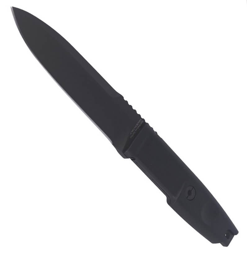 Couteau tactique Extrema Ratio Scout 2 Black avec lame de 11,8 cm. Avec étui en kydex.