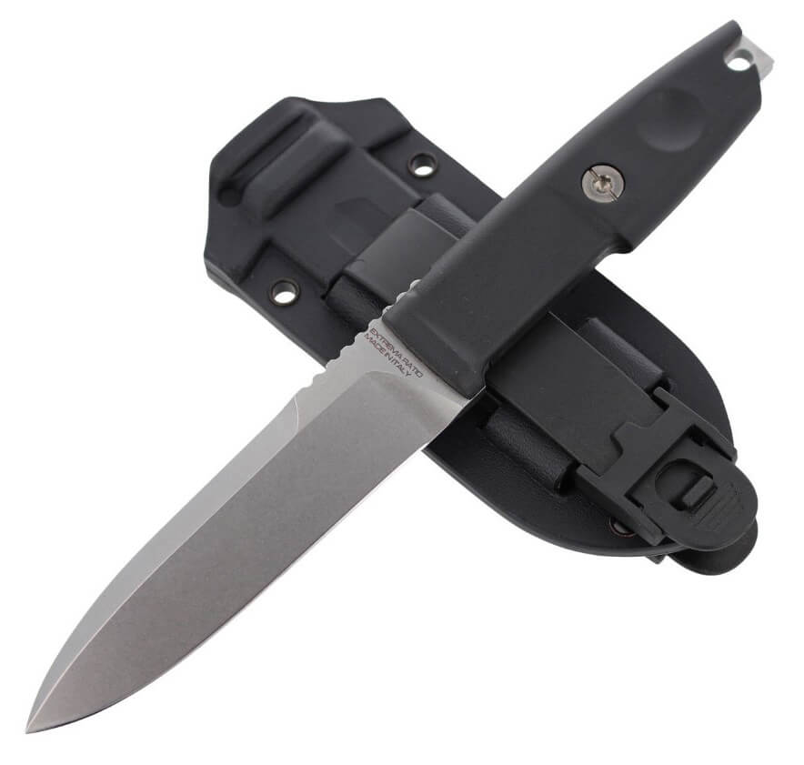 Couteau tactique Extrema Ratio Scout 2 Stone Washed avec lame de 11,8 cm. Avec étui en kydex.