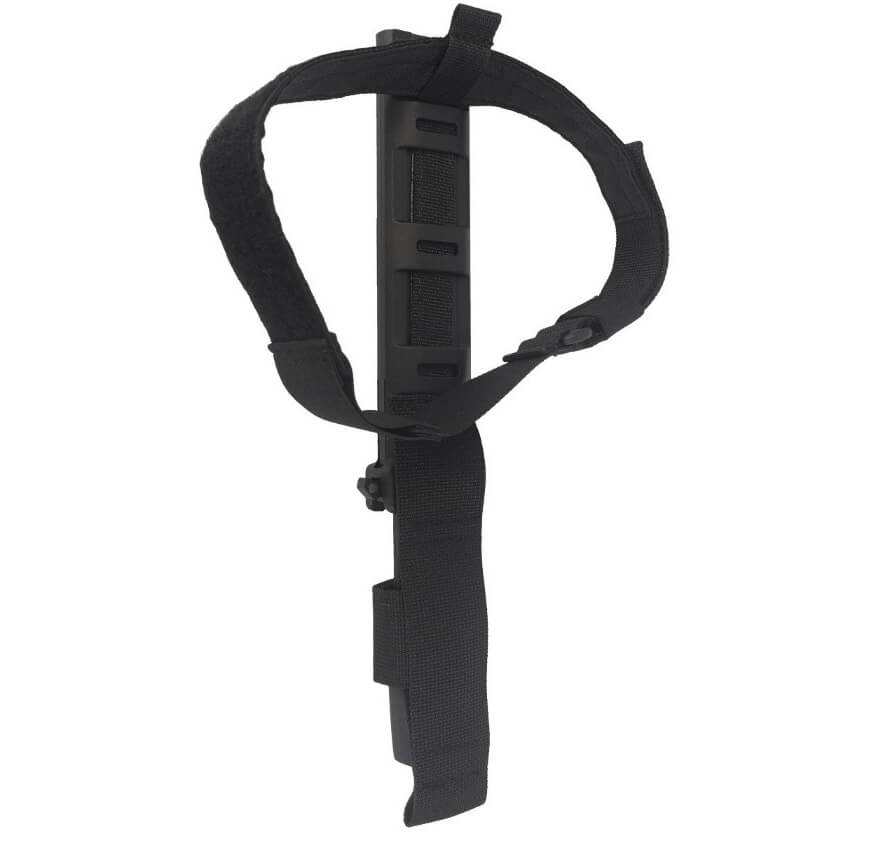 Cuchillo de combate Contact Black de Extrema Ratio con hoja de 162 mm de acero Böhler. Funda naylon