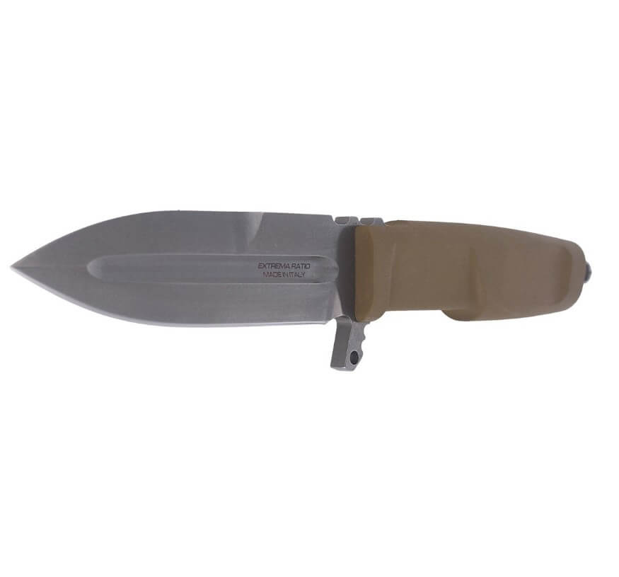 Couteau de combat Contact C HCS par Extrema Ratio avec lame de 128mm en acier Böhler. Fourreau en Naylon