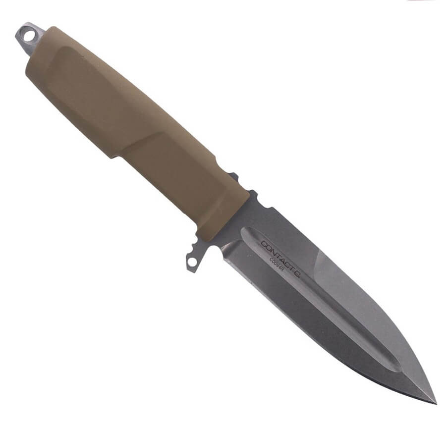 Couteau de combat Contact C HCS par Extrema Ratio avec lame de 128mm en acier Böhler. Fourreau en Naylon