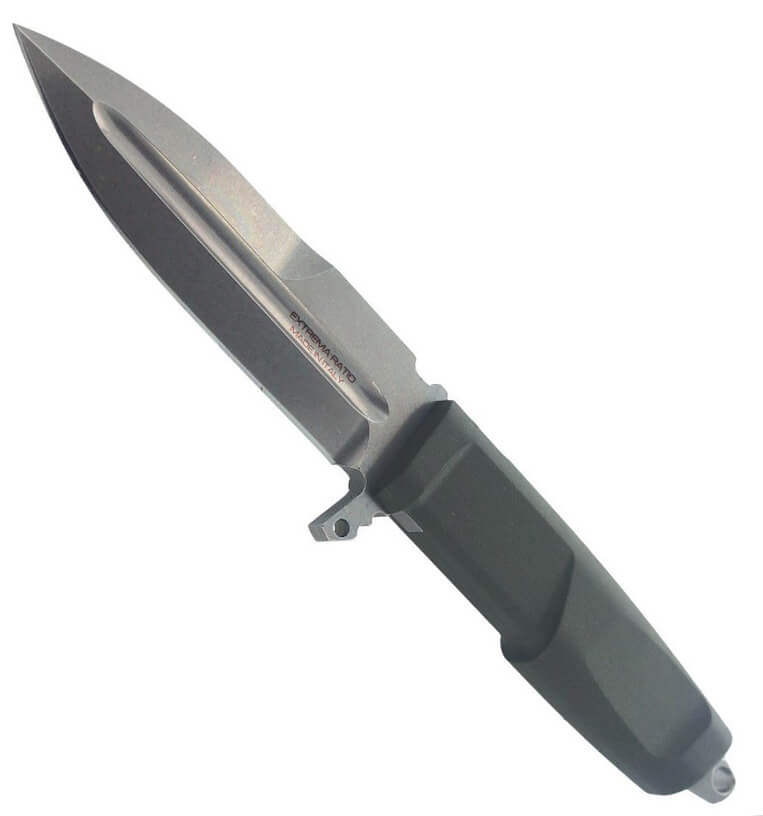 Cuchillo combate Contact C Ranger Green de Extrema Ratio con hoja de 128mm de acero Böhler. Funda naylon