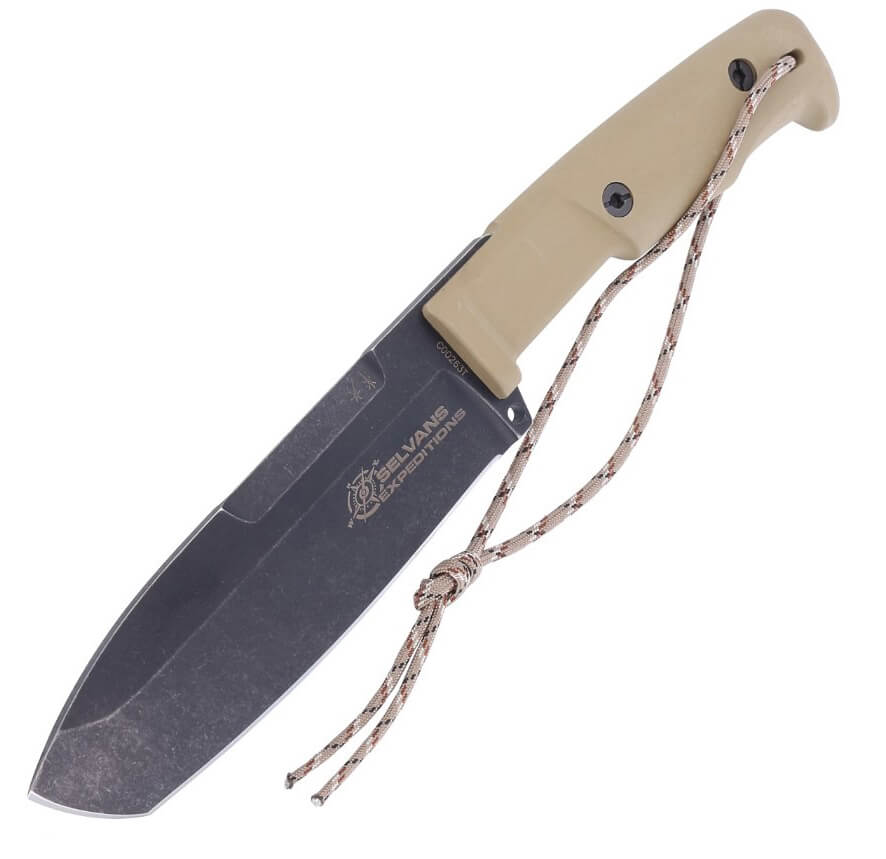 Couteau Selvans Expeditions Bushcraft par Extrema Ratio. Lame de 16 cm en acier Böhler.