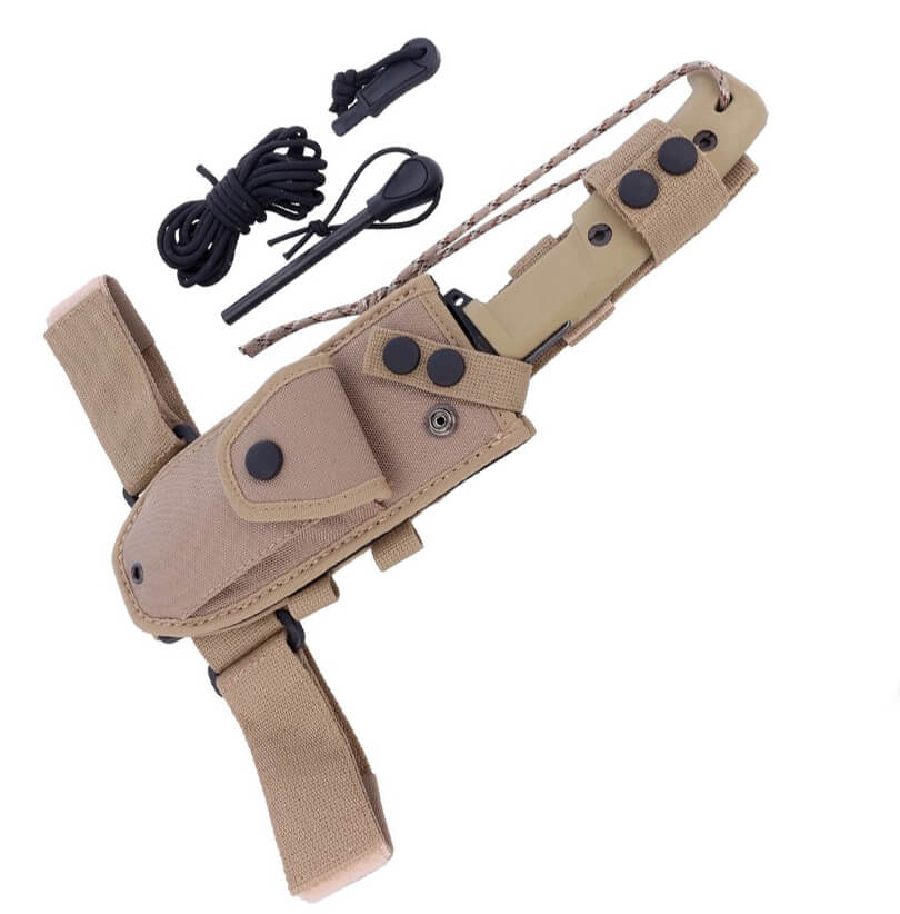 Couteau Selvans Expeditions Bushcraft par Extrema Ratio. Lame de 16 cm en acier Böhler.