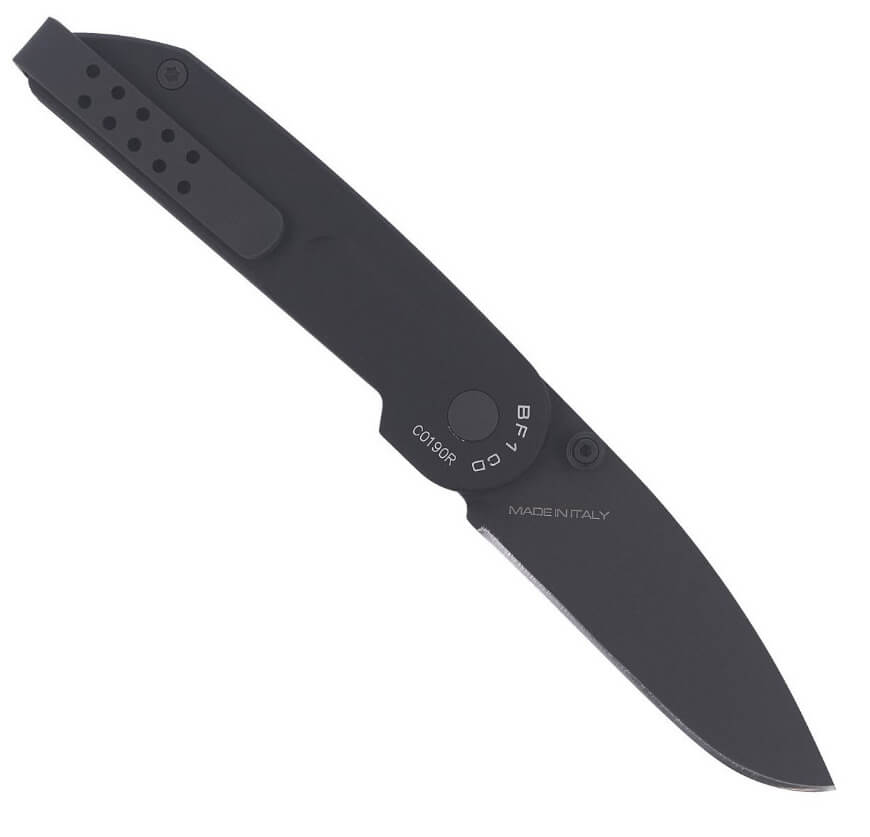 Navaja Extrema Ratio BF1 CD Black. Hoja de 7 cm de acero Böhler. 