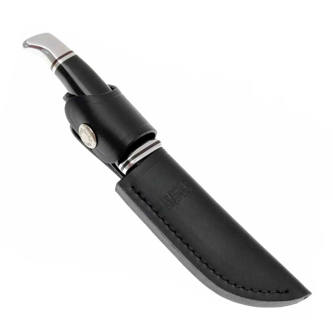 Coltello da caccia a lama fissa Buck 105 Pathfinder da 5" con manico in fenolo nero 0105BKS
