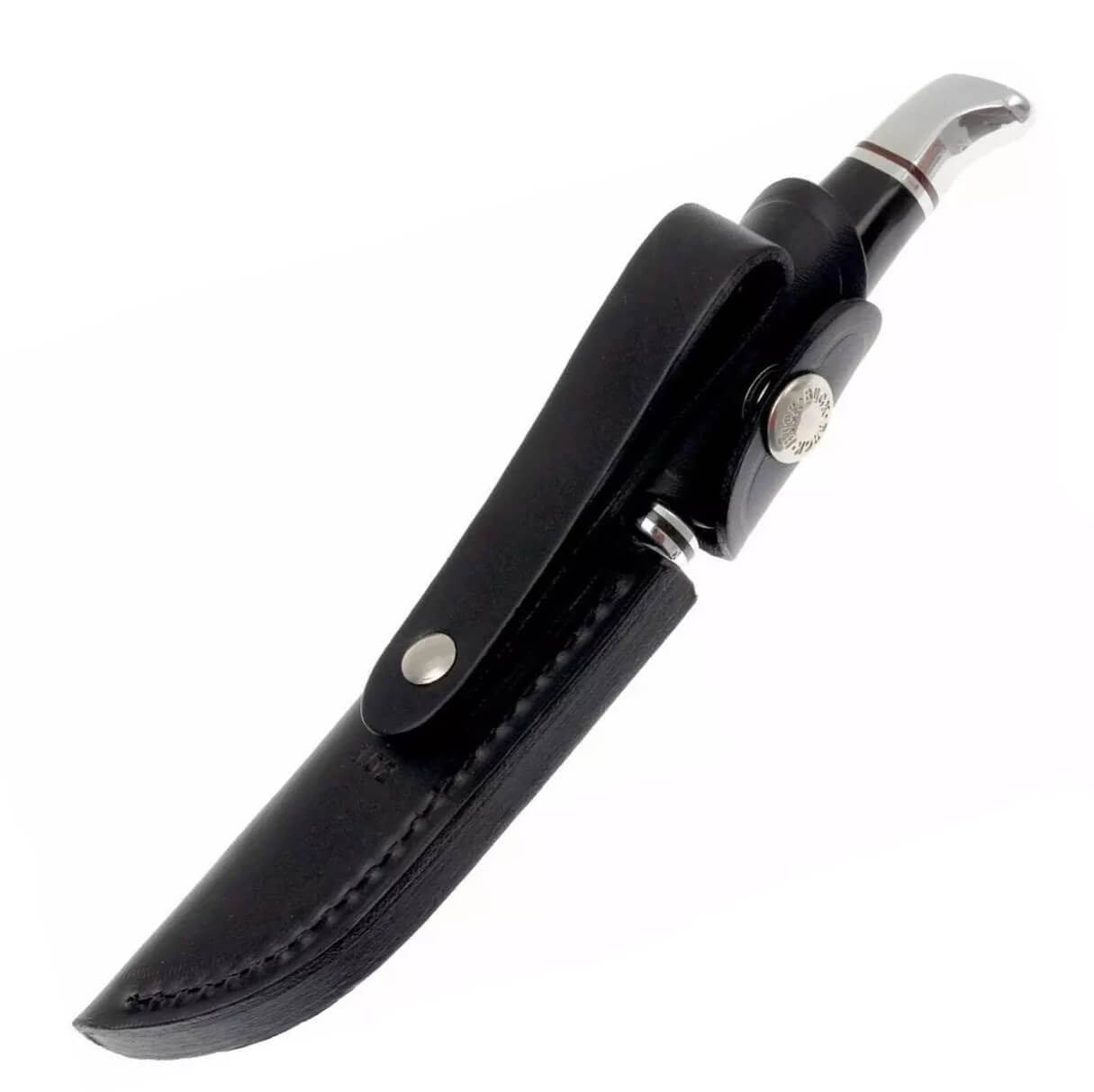 Coltello da caccia a lama fissa Buck 105 Pathfinder da 5" con manico in fenolo nero 0105BKS