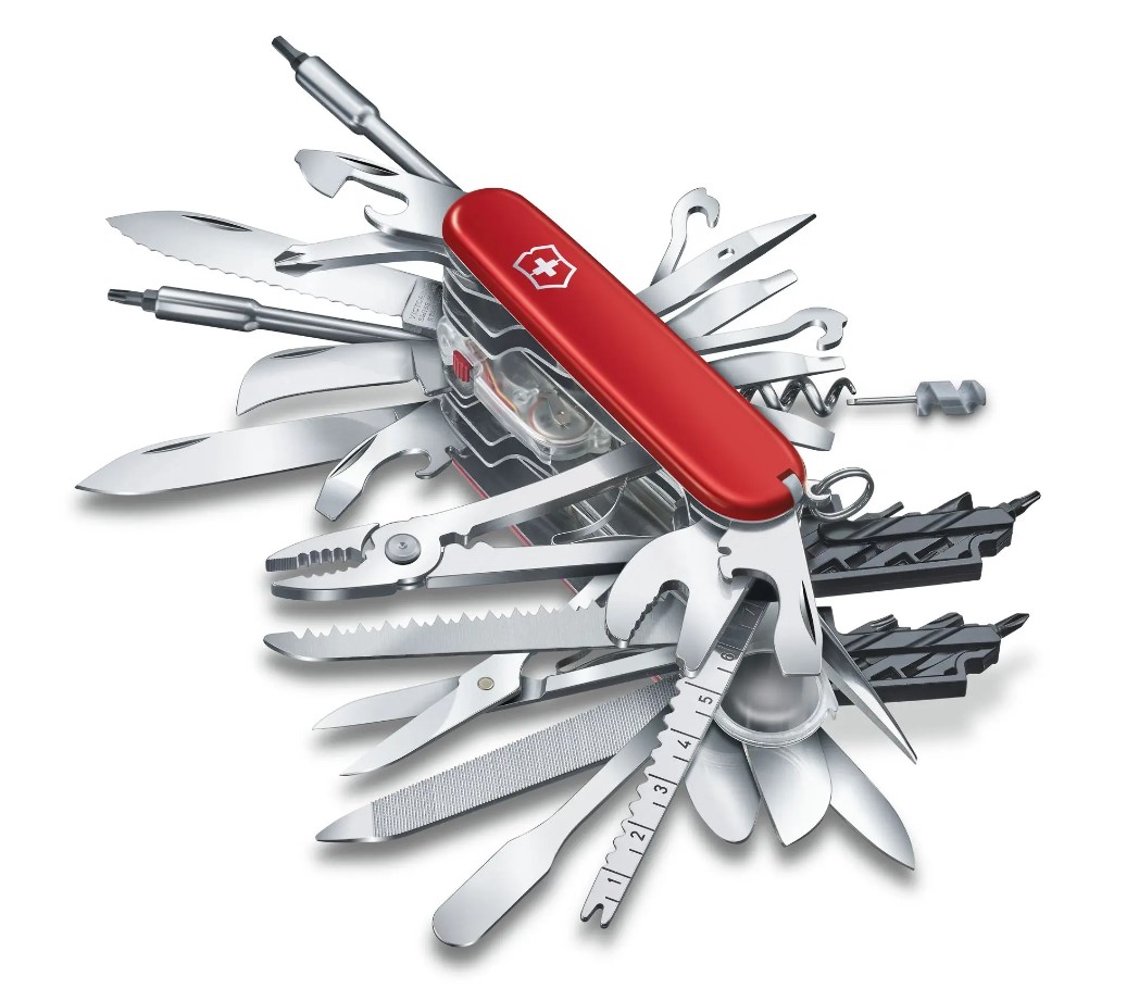 Canivete Victorinox Swiss Champ XXL com 73 funções