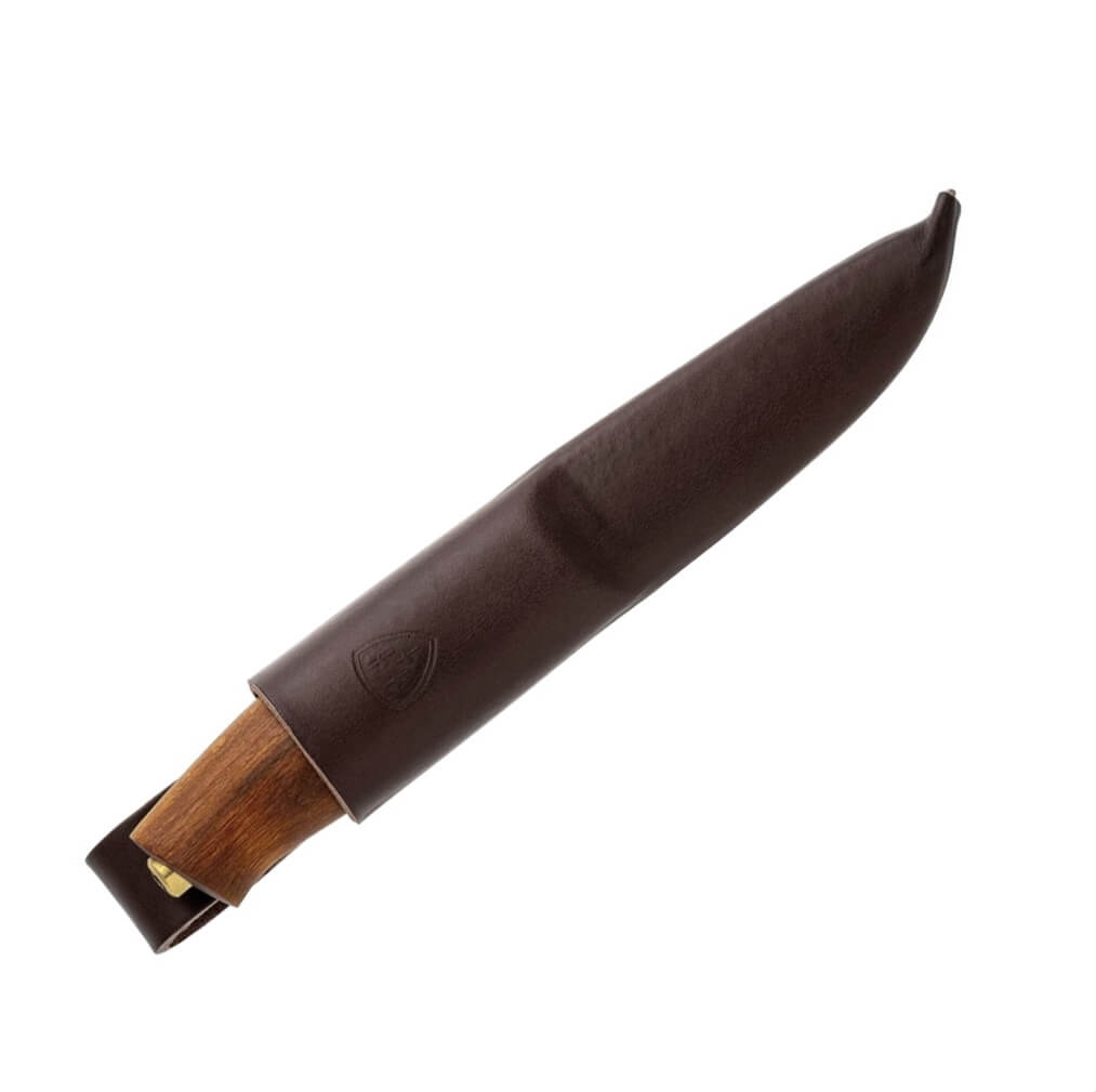 Cuchillo nórdico Helle Skog 83 con mango de madera de haya