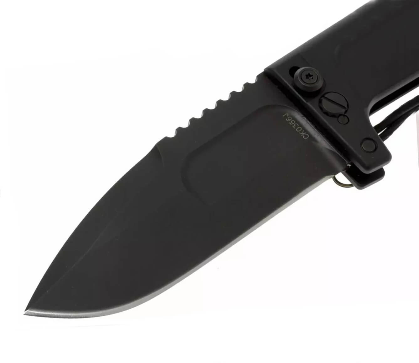 Navaja táctica y de supervivencia RAO II. Hoja de 119 mm en acero Böhler. Cuenta con funda y afilador.