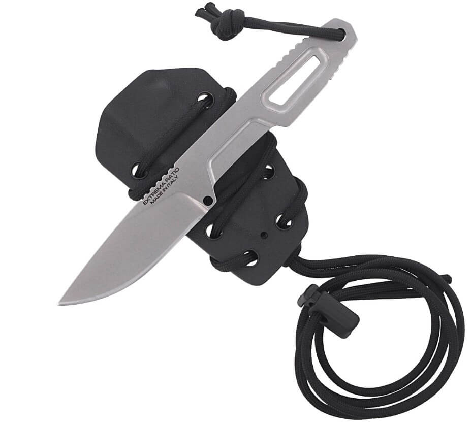 Couteau de poche Extrema Ratio SATRE STONE WASHED. Acier Böhler et lame de 7 cm.