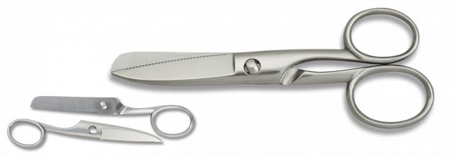 18.5cm carbon steel detachable scissors