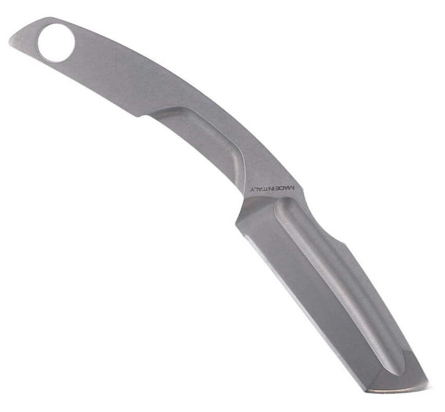 Cuchillo de cuello N.K.3 STONE WASHED de Extrema Ratio. Hoja de 7 cm y funda de kydex.