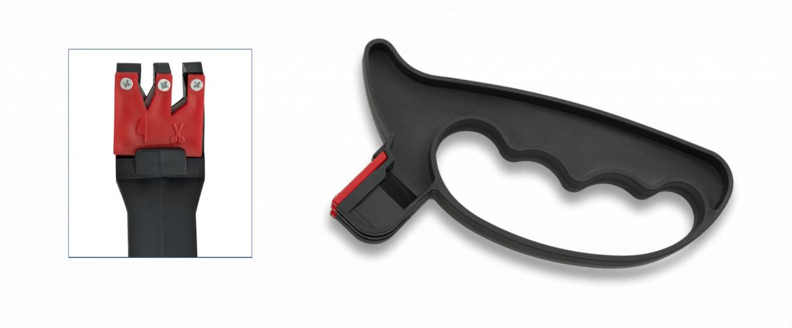 Aiguiseur manuel pour couteaux et ciseaux Albainox