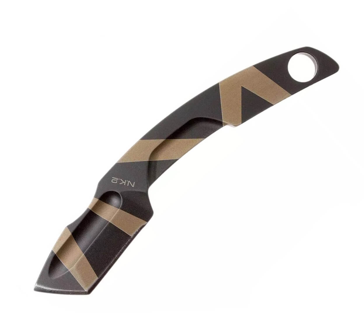 Cuchillo de cuello N.K.2  DESERT WARFARE de Extrema Ratio. Hoja d...
